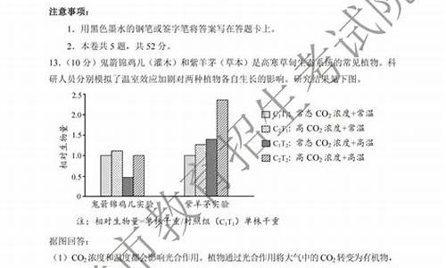 2017年天津高考真题_2017高考试卷天津卷