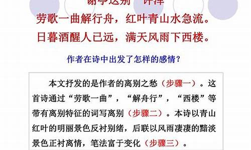 高考诗歌答题套路,高考语文诗歌答题技巧