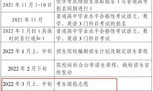 广东2024学考录取时间公布表_广东2021学考录取时间