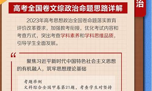 高考政治命题规律,高中政治命题