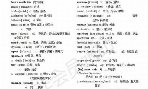 高考英语单词大纲-2021高考英语单词大纲pdf