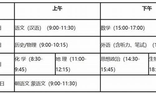 辽宁高考时间安排2016-辽宁高考时间安排表最新消息