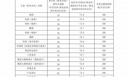 美术生高考文化分数线2023年-美术生高考文化分数线